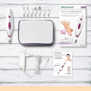 Bộ máy chăm sóc móng nails Medisana MP-815