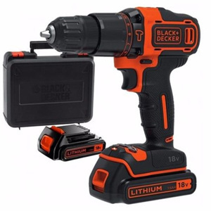 Bộ máy khoan búa dùng pin Black&Decker BDCHD18K2AC-B1