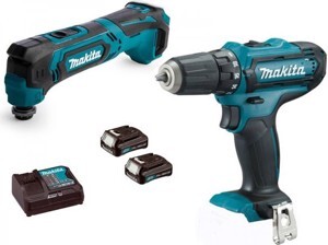 Bộ máy khoan cắt dùng pin Makita CLX206SX1 12V