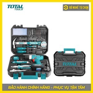 Bộ máy khoan pin 12V 127 chi tiết Total THKTHP11272