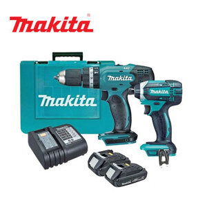 Bộ máy khoan và máy vặn vít 18V/3.0Ah Makita DLX2240