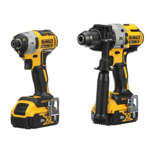 Bộ máy khoan, vặn vít dùng pin 18V Dewalt DCK299P2