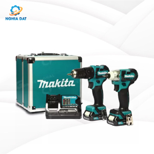 Bộ máy khoan vặn vít Makita CLX205SX2