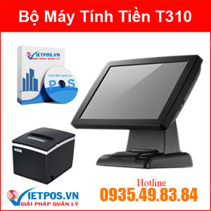 Bộ máy tính tiền POS T-310