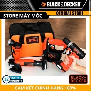 Bộ máy vặn vít cầm tay 14.4V Black & Decker BDCK124S1S-B1