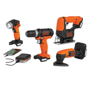 Bộ máy vặn vít cầm tay 14.4V Black & Decker BDCK124S1S-B1