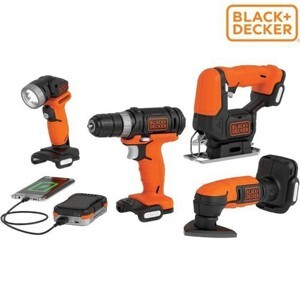 Bộ máy vặn vít cầm tay 14.4V Black & Decker BDCK124S1S-B1