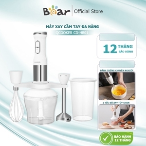 Bộ máy xay cầm tay đa năng Bear JBQ-B50E1