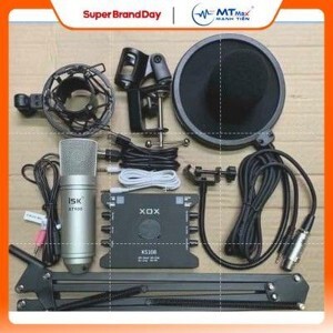 Bộ mic hát thu âm livestream ISK AT100-KS108