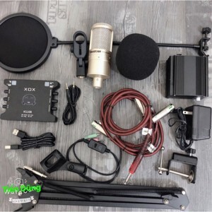 Bộ mic hát thu âm PC K200-KS108