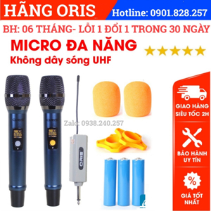 Bộ Micro không dây ORIS K8