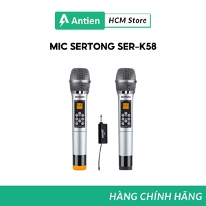 Bộ micro không dây Sertong SER-K58