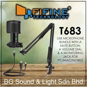 Bộ micrô thu âm FIFINE T683