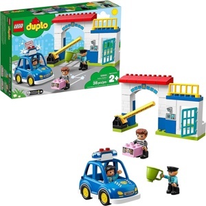 Bộ mô hình Lego Duplo - Trạm cảnh sát của bé 10902