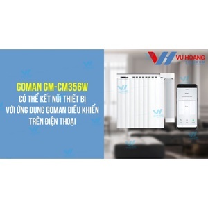 Bộ mô tơ rèm cửa Wifi GOMAN GM-CM356W