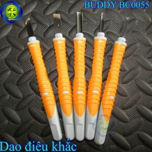 Bộ mũi đục 5 chi tiết điêu khắc Buddy BC0055