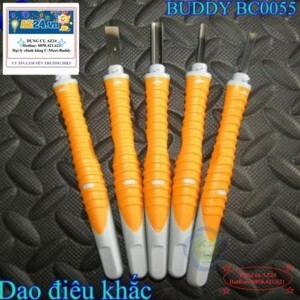 Bộ mũi đục 5 chi tiết điêu khắc Buddy BC0055