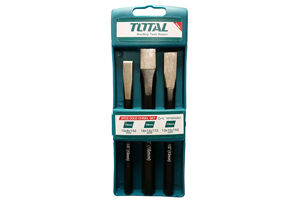 Bộ mũi đục dẹp nhọn 3 chi tiết Total THT42K0301