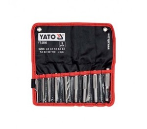 Bộ mũi đục gioăng lỗ 9 chi tiết Yato YT-3590