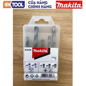 Bộ mũi khoan 5 mũi Makita D-30106