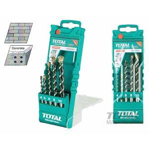 Bộ mũi khoan bê tông 5 chi tiết Total TACSD5051