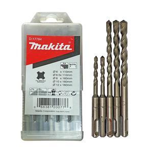 Bộ mũi khoan bê tông đầu gài SDS Makita D-17784