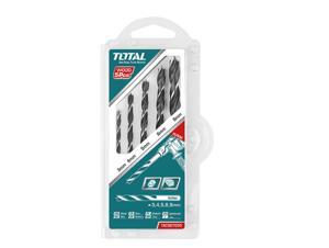 Bộ mũi khoan gỗ 5 chi tiết Total TACSD7055