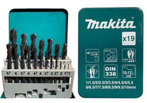 Bộ mũi khoan kim loại 1.0-10mm Hss-R Makita D-54081