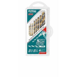 Bộ mũi khoan kim loại 8 chi tiết Total TACSD0801