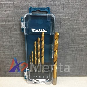 Bộ mũi khoan kim loại Hss-Tin  Makita D-72833 (6 chi tiết/bộ)