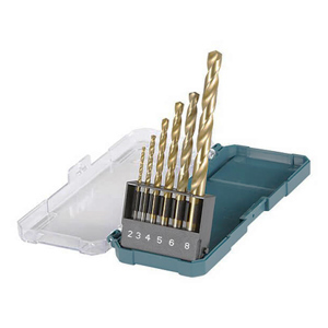 Bộ mũi khoan kim loại Hss-Tin  Makita D-72833 (6 chi tiết/bộ)