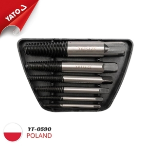 Bộ mũi khoan phá ốc vít hỏng 6 chi tiết Yato YT-0590