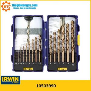 Bộ mũi khoan sắt chuôi gài HSS Irwin 10503990