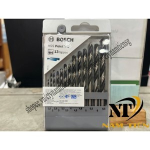 Bộ mũi khoan sắt đa năng Bosch 2608577348