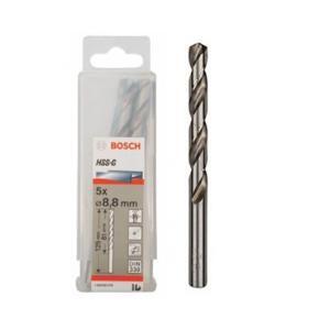 Bộ mũi khoan sắt HSS-G Bocsh 2608595074 - 5 mũi , 8.8mm