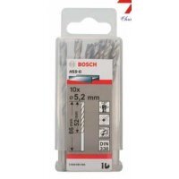 Bộ mũi khoan sắt HSS-G Bocsh 2608595063 - 10 mũi, 5.2mm