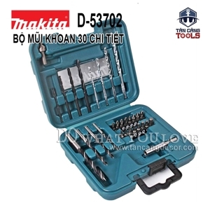 Bộ mũi khoan tổng hợp 30 chi tiết Makita D-53702