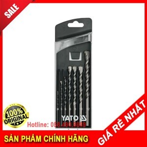 Bộ mũi khoan tường kim loại 7 chi tiết Yato YT-4390