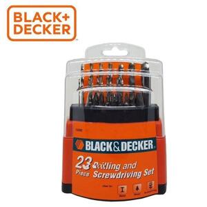 Bộ mũi khoan và vặn vít Black & Decker 15095-B1 - 23 chi tiết