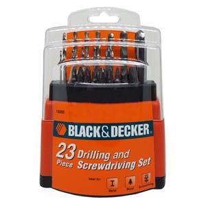 Bộ mũi khoan và vặn vít Black & Decker 15095-B1 - 23 chi tiết