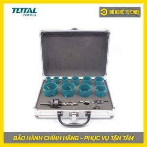 Bộ mũi khoét kim loại 10 chi tiết Total TACSH1121