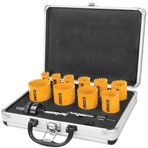 Bộ mũi khoét kim loại 12 chi tiết Ingco AKH0121