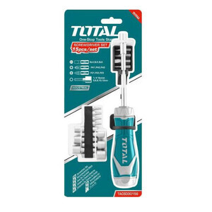 Bộ mũi vít 15 chi tiết Total TACSD30156