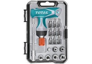 Bộ mũi vít 18 chi tiết Total TACSD30186