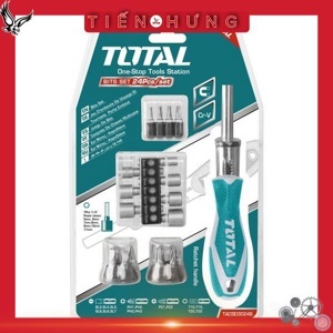 Bộ mũi vít 24 chi tiết Total TACSD30246