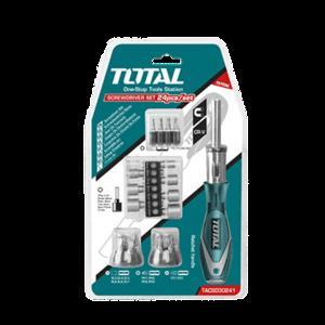 Bộ mũi vít 24 chi tiết Total TACSD30246