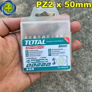 Bộ mũi vít bake 10 chi tiết Total TAC16PZ223