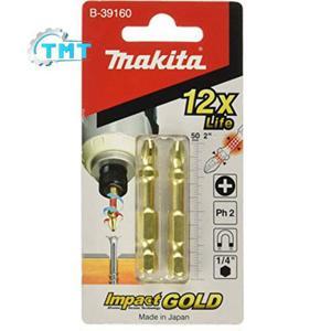 Bộ mũi vít Torsion 2 chi tiết Makita B-39160