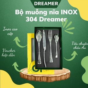 Bộ muỗng nĩa Dreamer INOX cao cấp 4 món DCS-02