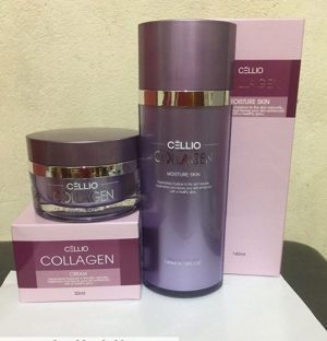 Bộ mỹ phẩm Collagen Cellio - 5 món